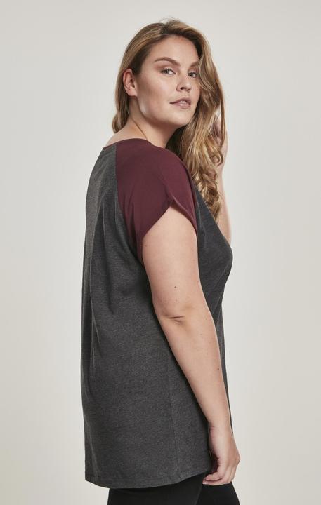Produktbild Urban Classics Ladies Contrast Raglan Tee (3XL)