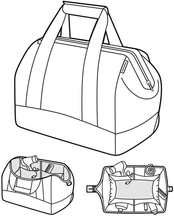 Immagine prodotto reisenthel Borsa a tracolla Allrounder M Garden Blue