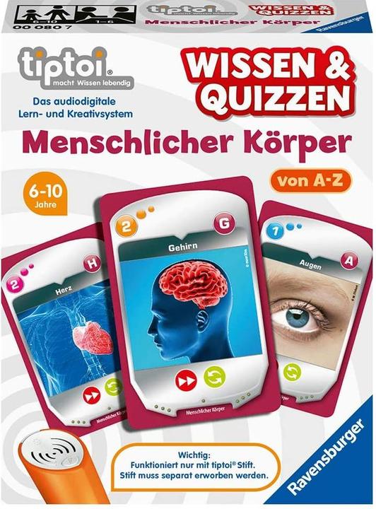 Produktbild tiptoi Menschlicher Körper (Deutsch)