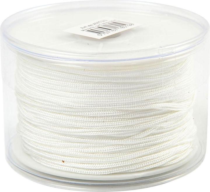 Produktbild Creativ Company Polyesterschnur Weiss 1 mm, 50 m