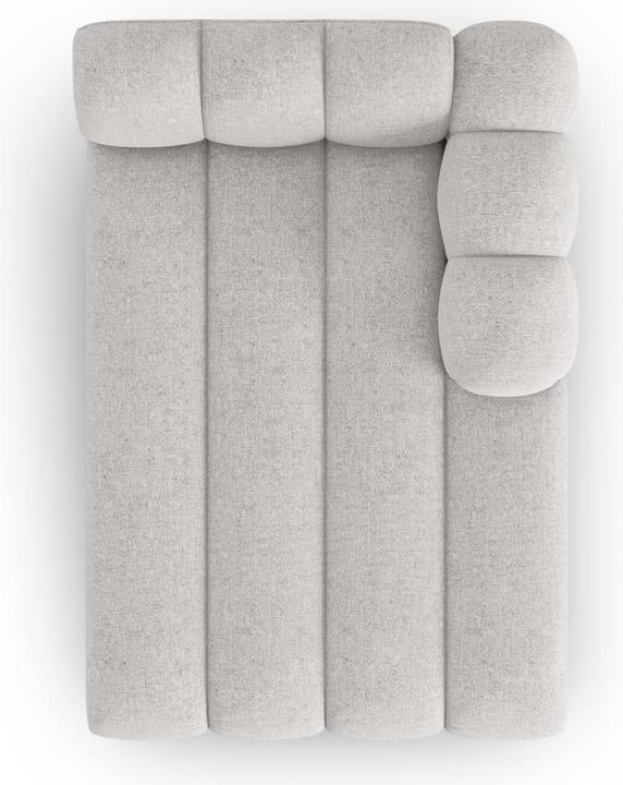 Image du produit Micadoni Chaise Longue Droite, "Lupine", 2 Places, 117x177x70Fabriqué en Europe (Chaise longue)