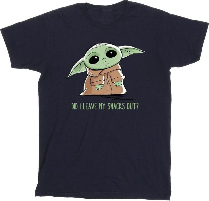 Produktbild Star Wars The Mandalorian Grogu Snacks Meme TShirt (3XL)