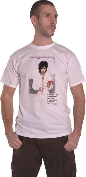 Actual product image Prince Unisex Adult Beautiful Photograph Cotton T-Shirt (S)