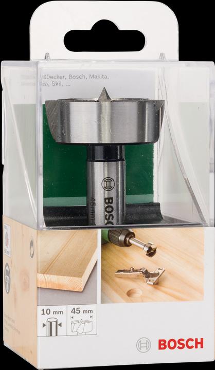 Produktbild Bosch Zubehör Forstnerbohrer, DIN 7483 G D= 45,0 mm L= 90 mm (45 mm)