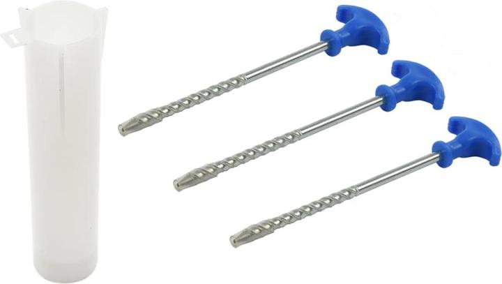 Produktbild ProPlus Wäschespinne mit Standfuss inkl. 3 Heringe (20 m)