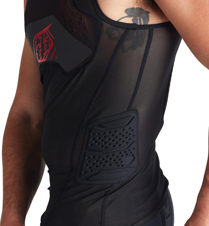 Image du produit Troy Lee Designs Stage Ghost D30 Vest Baselayer (XL, Protection dorsale, Protège-poitrine, Coudes, Modèle unique)