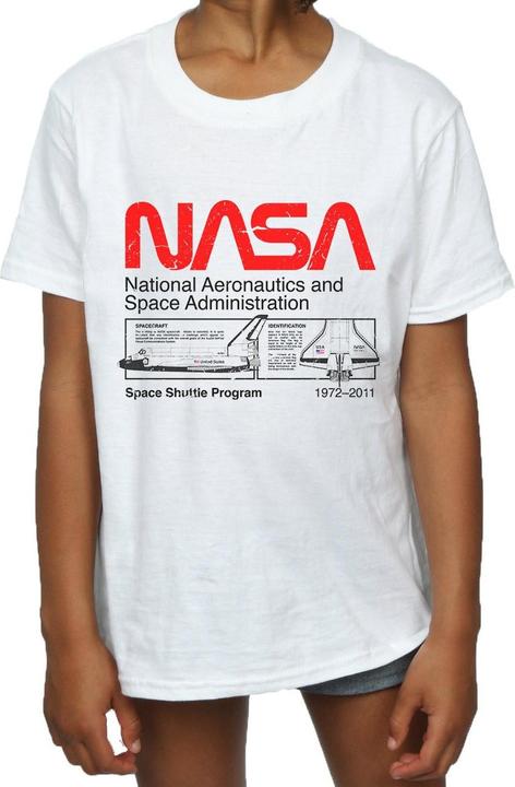 Immagine prodotto Nasa Classic Space Shuttle Maglietta Ragazze (116)