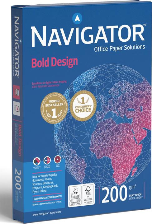 Actual product image Navigator Bold Design (200 g/m², 1050 x, A4)