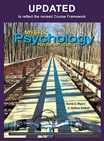 Produktbild C. Nathan DeWall (Englisch, C. Nathan DeWall, David A Myers, 2020)