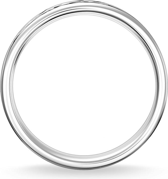 Image du produit Thomas Sabo Bague motif tigre noir (64, Argent 925)