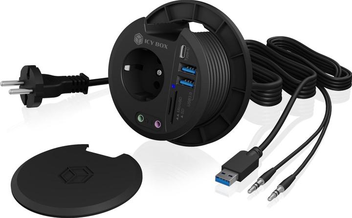 Immagine prodotto Icy Box IB-HUB1430-CR (USB-C, 3 Porti)