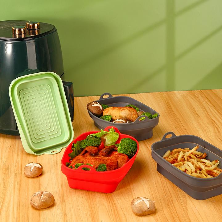 Productafbeelding Scandinavian Collection Airfryer siliconen vormen, rechthoekig