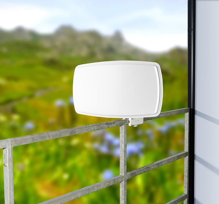 Actual product image EsoSAT Satellite flat antenna with digital twin LNB (Flat antenna, 33.70 dB)