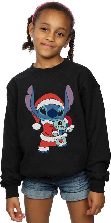 Immagine prodotto Disney Lilo And Stitch Stitch Christmas Felpa Ragazze (140, 146)