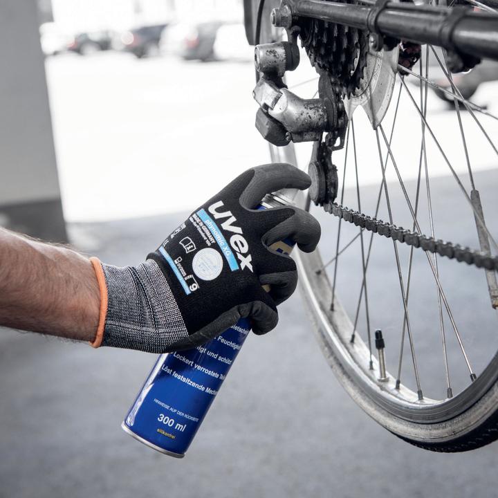 Actual product image Uvex Safety Polyamide work glove size (10)