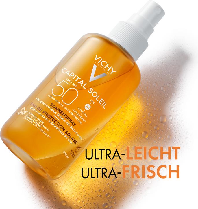 Produktbild Vichy Capital Soleil Bräunungsintensivierendes Sonnenspray (Sonnenspray, SPF 50, 200 ml, 232 g)