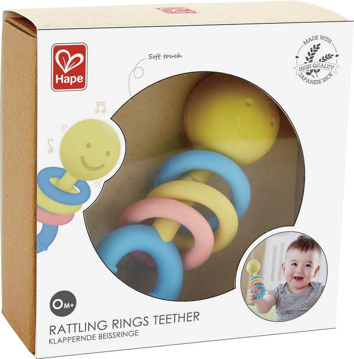 Produktbild Hape Klappernde Beissringe