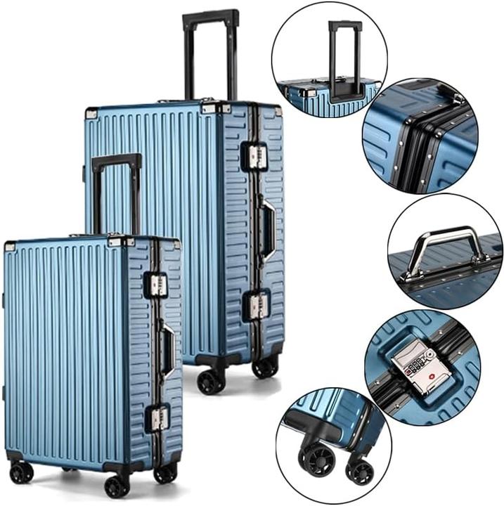 Actual product image Int'x 2-teiliges Hartschalenkofferset mit TSA-Schloss (91 l, Hand luggage (up to 50 litres), L (90 - 115l))