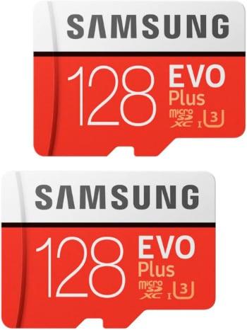 Produktbild Samsung Evo+ micro SD x 2