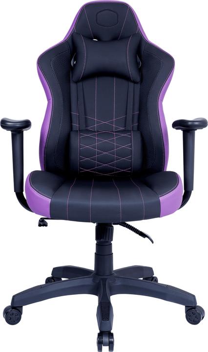 Actual product image Cooler Master Master CMI-GCE1-PR CMI-GCE1-PR gaming chair, Purple, black