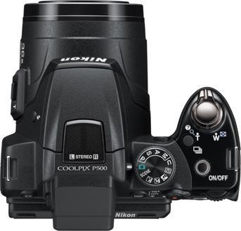 Immagine prodotto Nikon Coolpix P500, 12MP, zoom 36x, filmati FullHD, nero