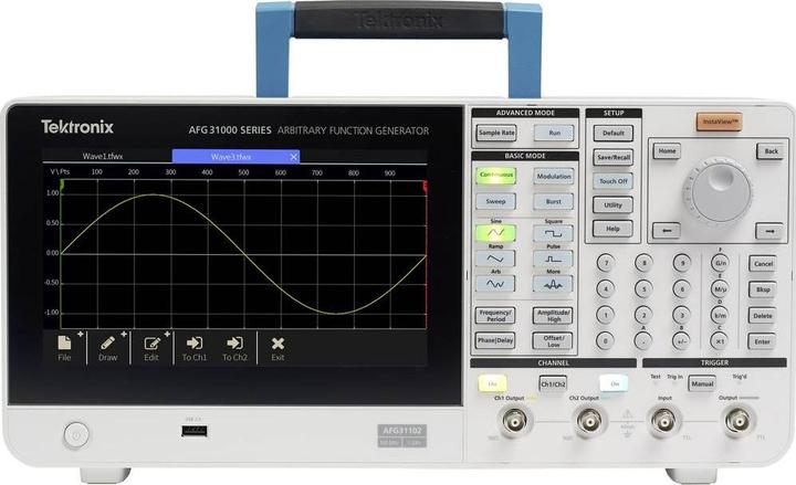 Produktbild Tektronix AFG31022 Funktionsgenerator netzbetrieben 0.000001 Hz - 25 MHz 2-Kana
