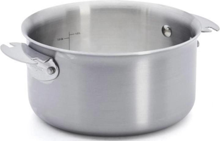 Actual product image de Buyer Casserole/Roasting Pot Alchimy Loqy ø18 (18 cm, Casserole + Stewpot, Pot, Stainless steel)
