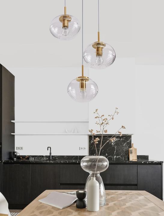 Image du produit Nova Luce MAEVE Suspension E27 triple or 180x30cm dimmable 9236755