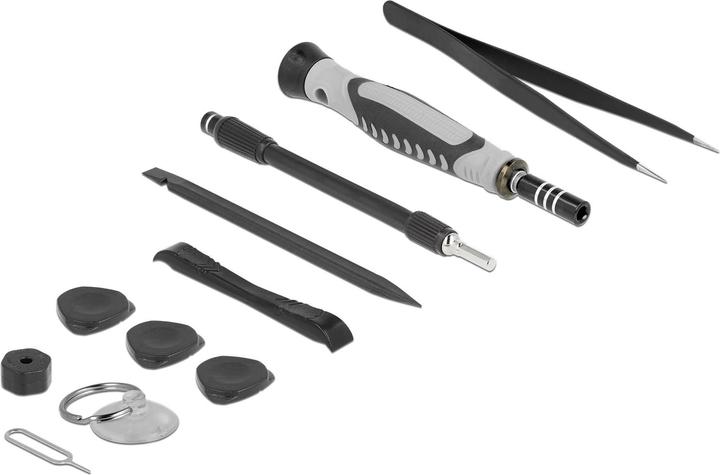 Produktbild Delock Werkzeugset Schraubendreher 130-teilig (Hex, 5-Kant (Pentagon), Pozidriv-Kreuzschlitz (PZ), Tri-Wing, Pin-torx)