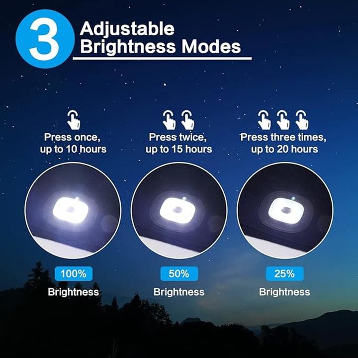 Immagine prodotto Out of the blue Cappello a berretto con luce LED taglia universale grigio