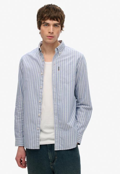Image du produit Superdry Chemise Oxford à manches longues Essentials (S)