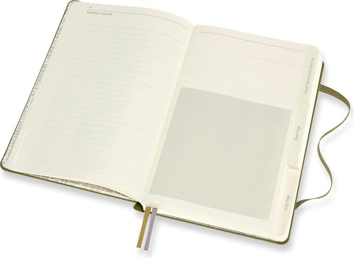 Image du produit Moleskine Traveller's Journal (A5, Règle spéciale, Couverture rigide)