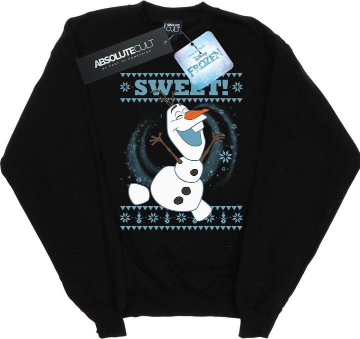 Disney Frozen Olaf Sweet Christmas Sweatshirt (XL)