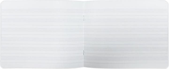 Produktbild Clairefontaine Notenheft (17 x 22 cm, Liniert, Weicher Einband)