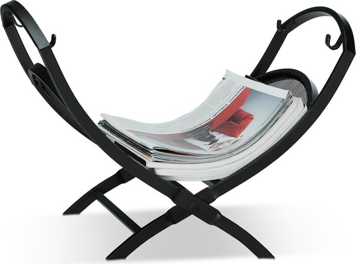 Produktbild Relaxdays Kaminholzkorb (43.5 x 32 x 32 cm)