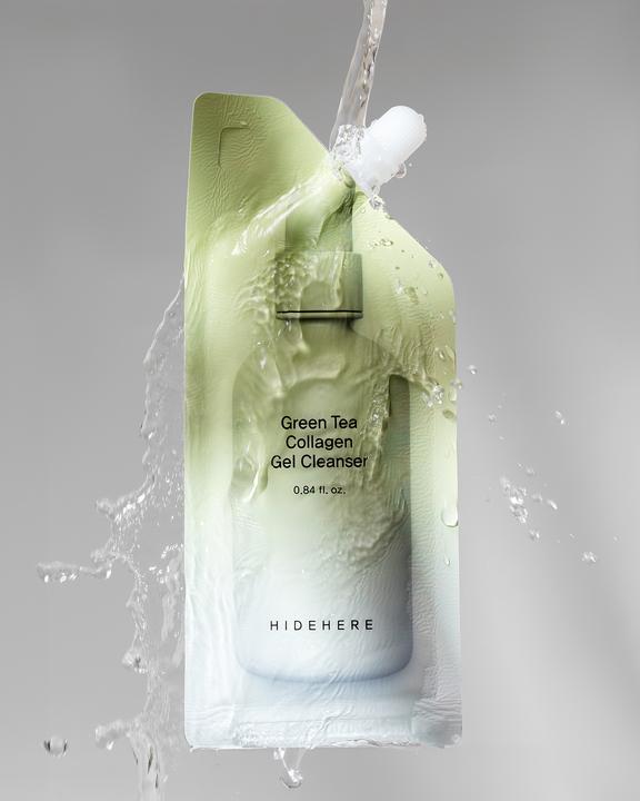 Immagine prodotto Hidehere Gel detergente al tè verde e collagene 25ml (Gel, 25 ml)