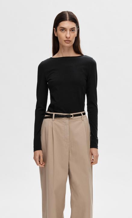 Actual product image Selected Femme Reversible long-sleeved T-shirt (XL)