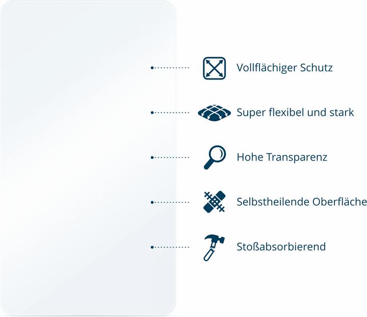 Produktbild BROTECT Full-Cover Displayschutz (2 Stück, OnePlus 8T)
