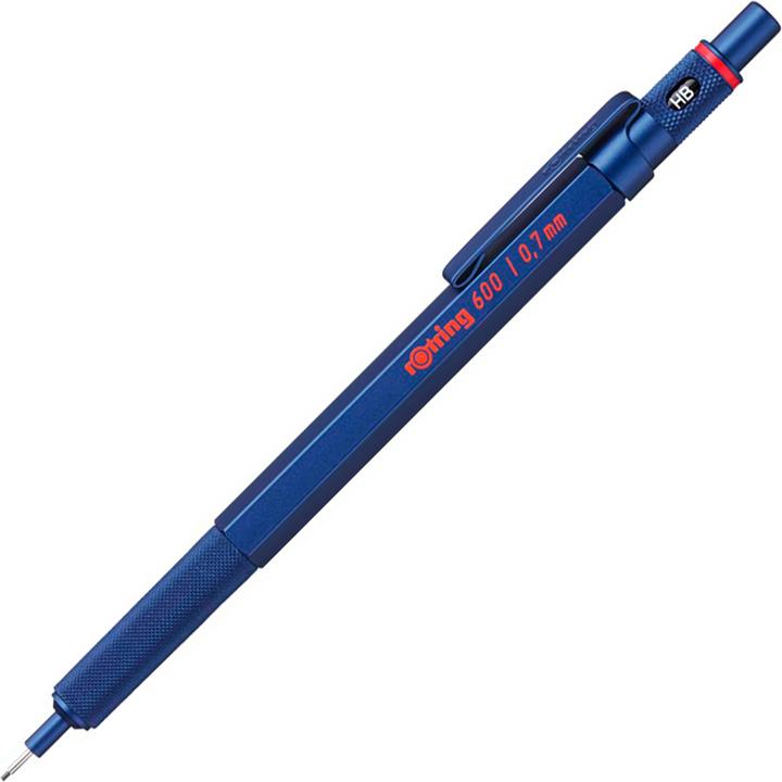 Produktbild Rotring Feinminenstift 600 Metallic 0.7 mm, Blau (0.70 mm, HB)
