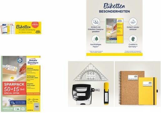 Image du produit Avery Étiquettes universelles
