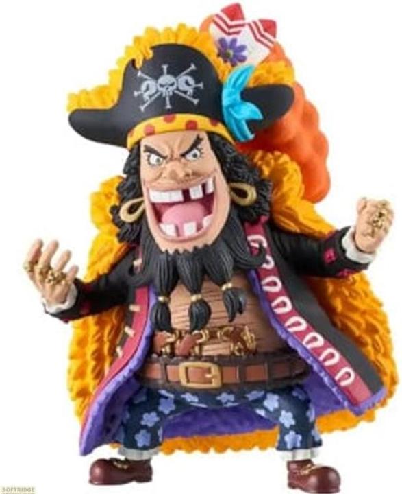 Actual product image Banpresto ONE PIECE - WCF Trafalgar vs Barbe noir - Assortiments 12 Figurine 7cm