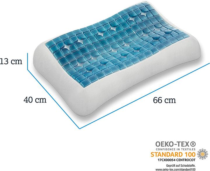 Actual product image Technogel Anatomic Curve (66 x 40 x 13 cm)