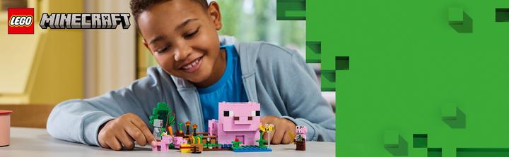 Actual product image LEGO Das Babyschwein-Haus (21268, LEGO Minecraft)