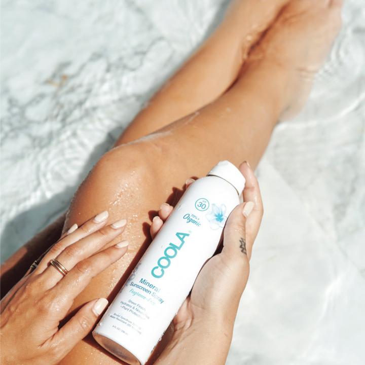 Actual product image Coola Suncare Mineral Body Organic Sunscreen Spray - Fragrance Free (Sun spray, SPF 30, 148 ml)
