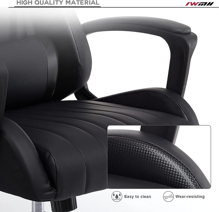 Produktbild IWMH Gaming Stuhl in Schwarz