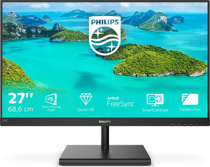 Productafbeelding Philips E-line 275E1S/00 (2560 x 1440 pixels, 27")