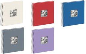 Actual product image Pagna Spiral album cloth cover 240x250mm (10 x 15 cm, 13 x 18 cm, 9 x 13 cm, 20 x 27 cm, 11 x 15 cm)