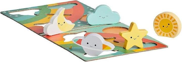 Produktbild Abrams & Chronicle 79163 - Rainbow Chunky - Holzpuzzel, 5 Teile ab 18 Monaten (5 Teile)