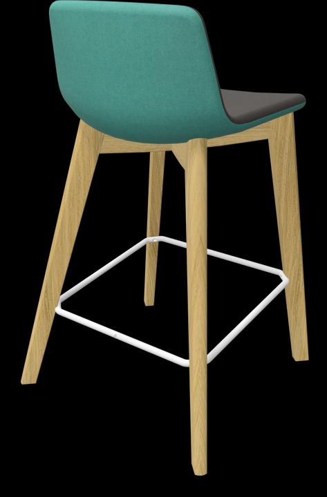 Actual product image Narbutas Twist & Sit Bar Stool