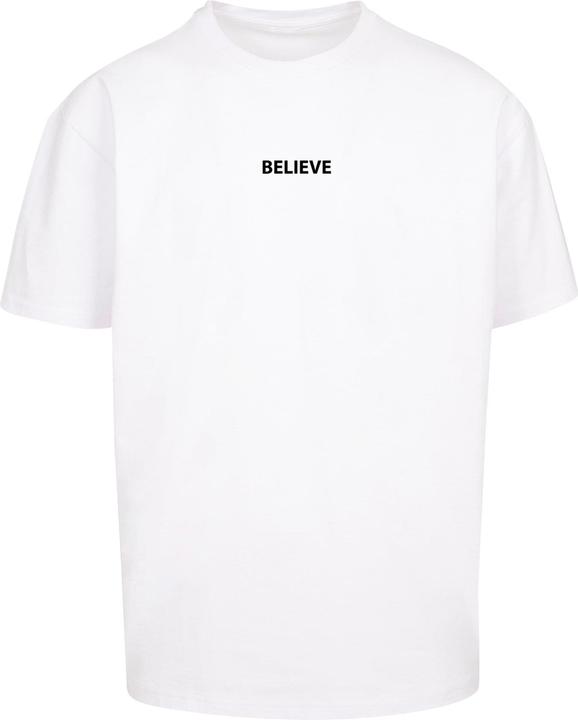 Merchcode Believe Front Heavy Oversized Tee - 113653